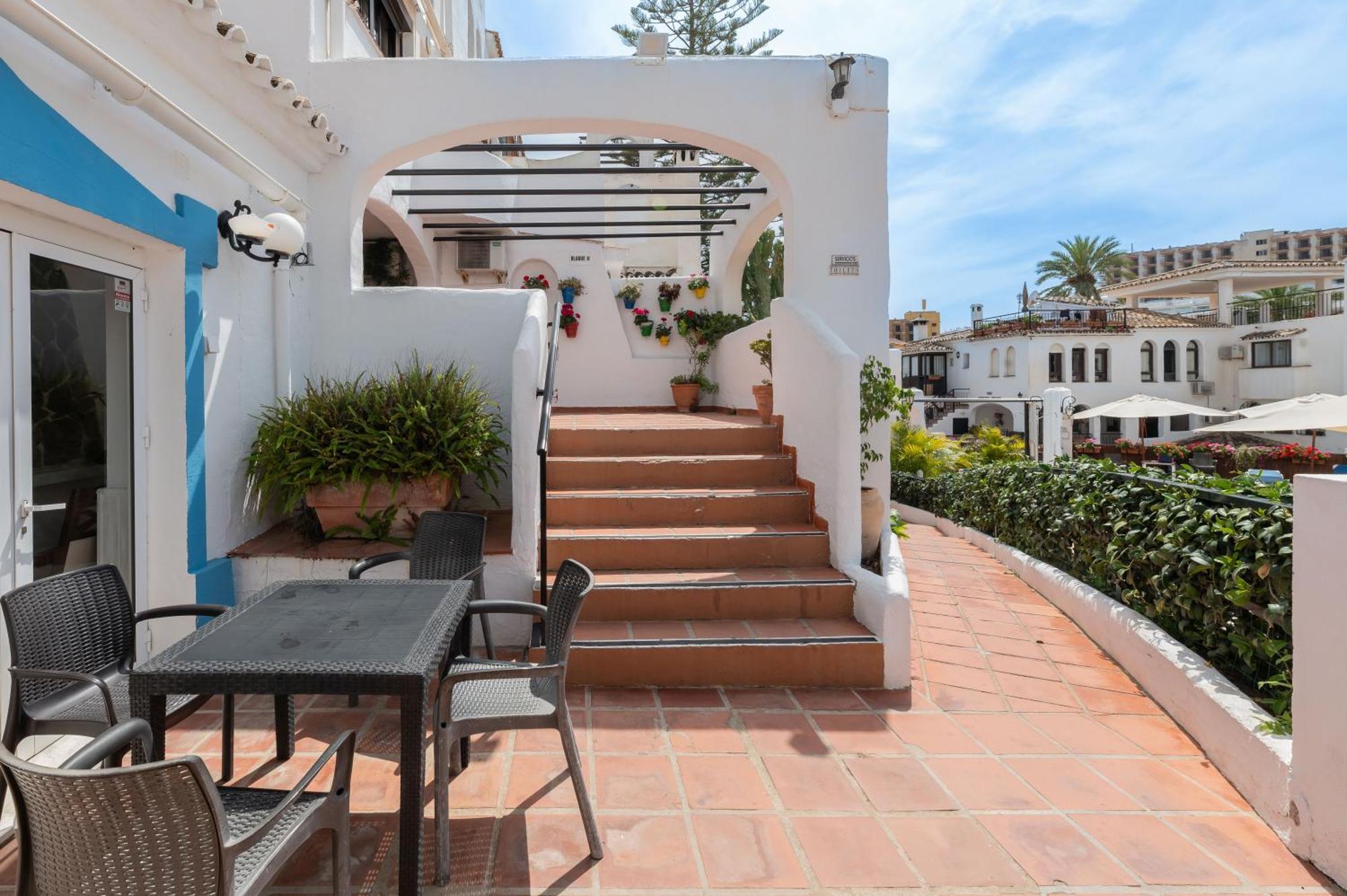 Apartamento Con Amplio Porche Y Bbq Benalmádena Kültér fotó